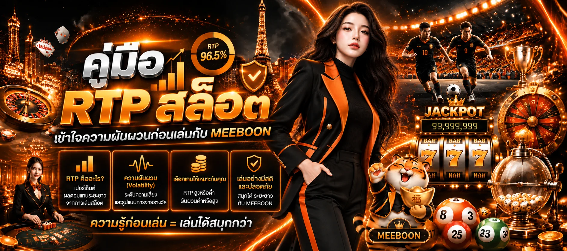 MEEBOON คู่มือ RTP ความผันผวน และการวางงบ